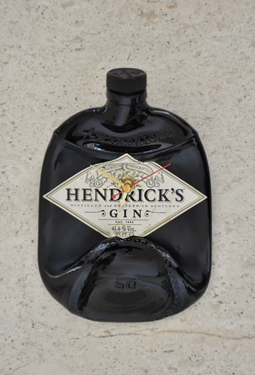 Hendricks Gin Upcycled Clock